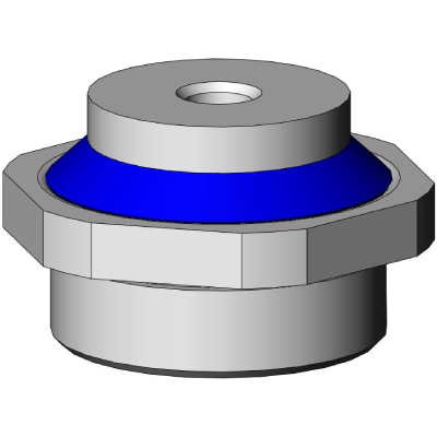 Amortisseur GAMMA pour charge légère du type gyroscope à fibre optique FOG